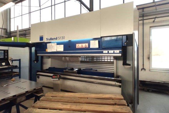 Trumpf Newsletter PRESS BRAKE TRUMPF TRUBEND 5130 X (B03), PM-1388 - Severn Machines